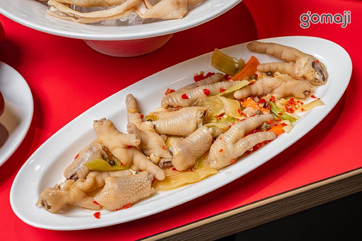 錫箔腦花&鵝腸&泡椒鳳爪