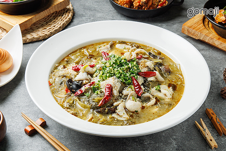 蜀川香酸菜魚(4-6人)