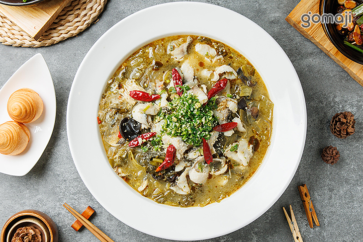 蜀川香酸菜魚(4-6人)