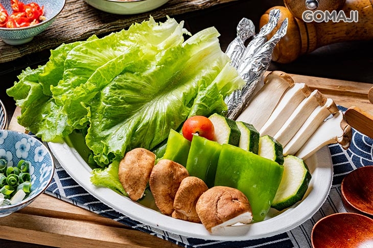 各式新鮮蔬菜食材