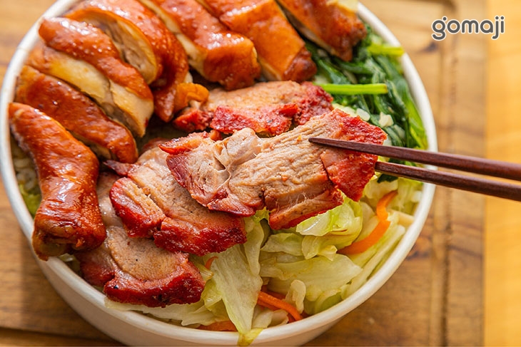 燒肉雞腿飯