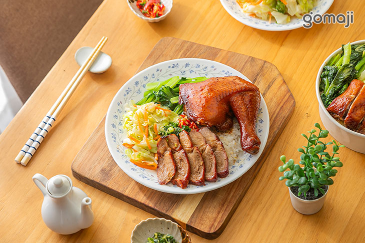叉燒雞腿飯