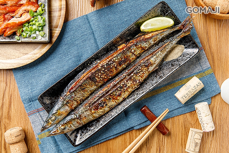烤秋刀魚(2尾)