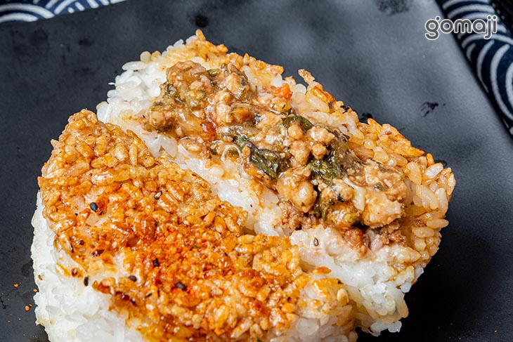 烤飯糰-打拋豬