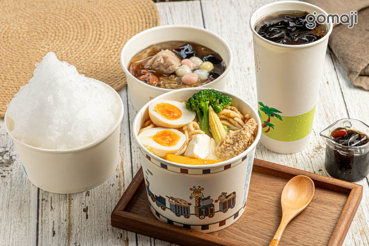 B.特色鹹食鍋燒冰品組合餐
