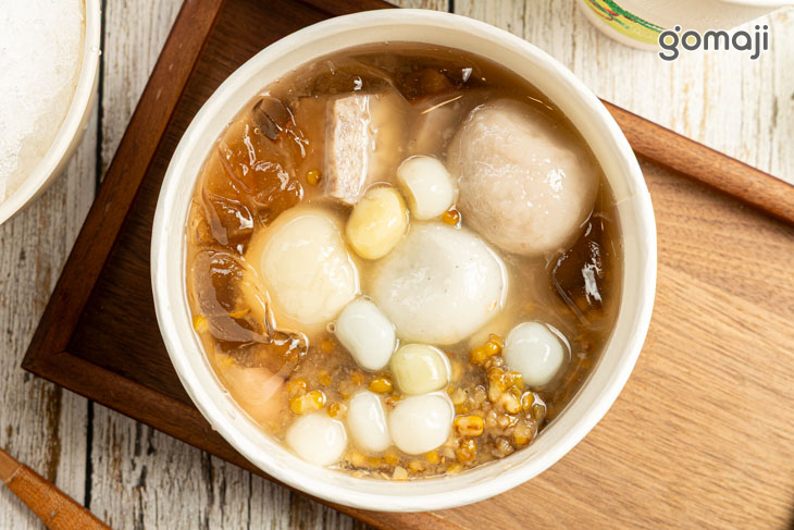 彎腰湯圓冰(自選四種配料+包餡湯圓三顆)