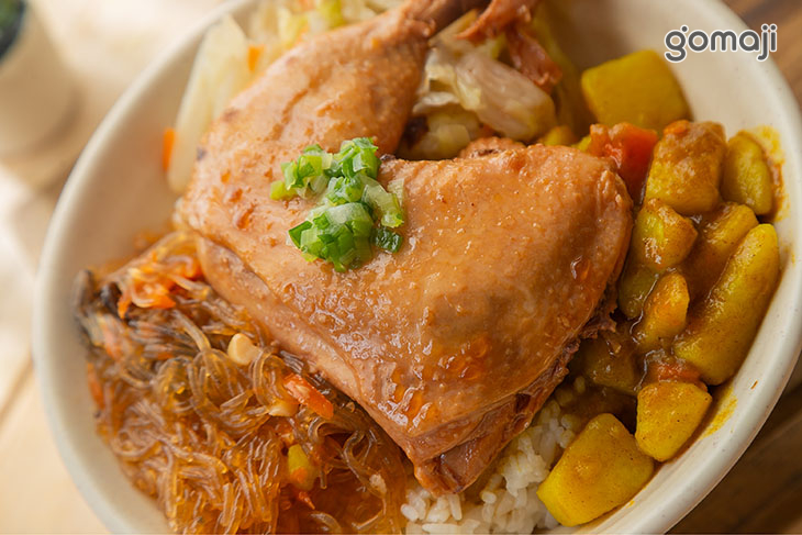 滷雞腿飯