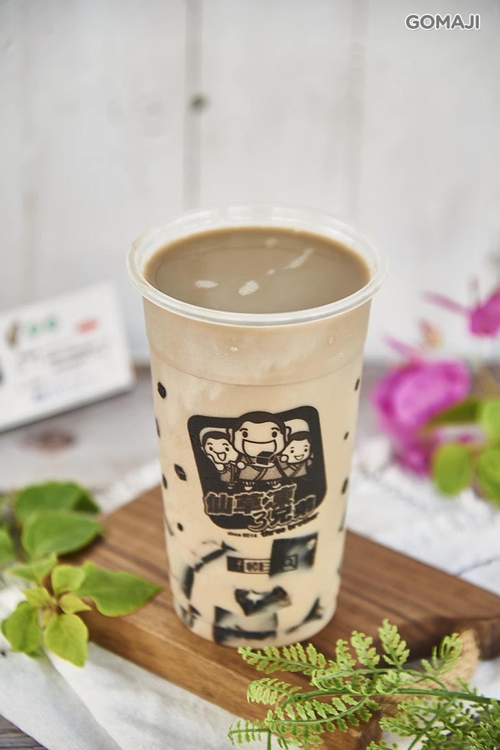 凍凍仙草茶鮮奶