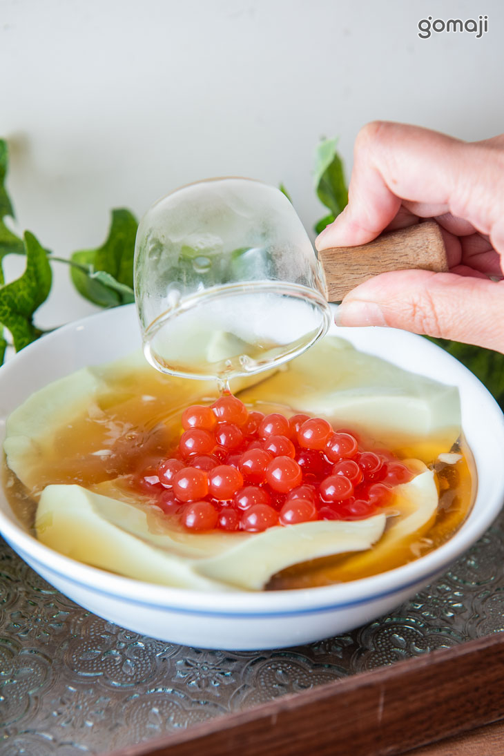 黑豆豆花