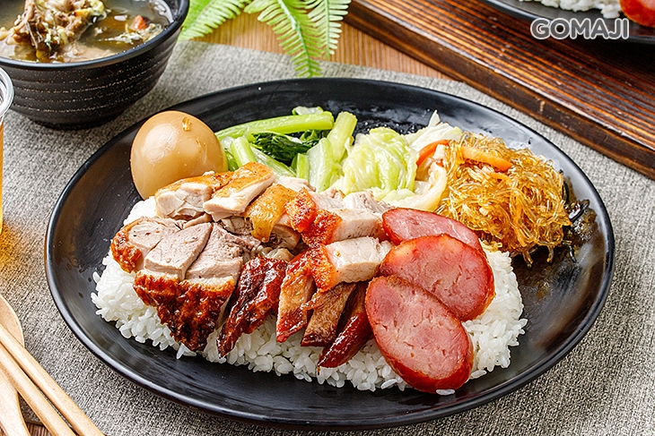 招牌五寶飯一份