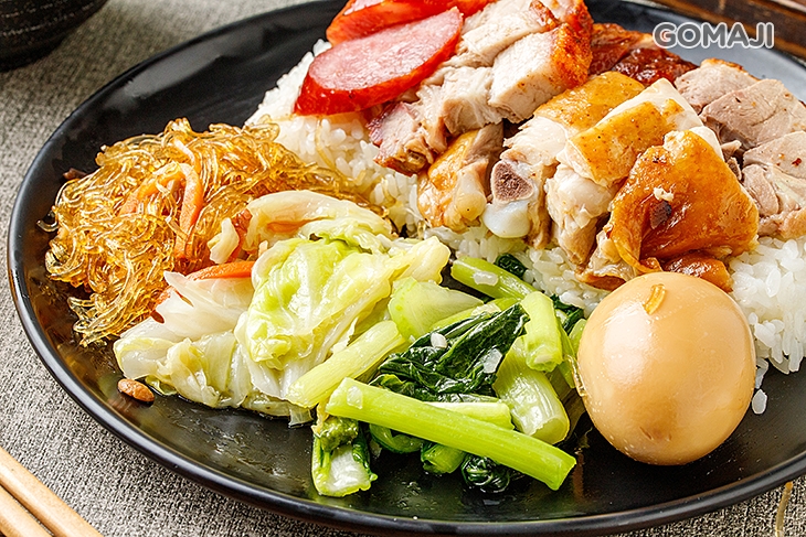 招牌五寶飯一份