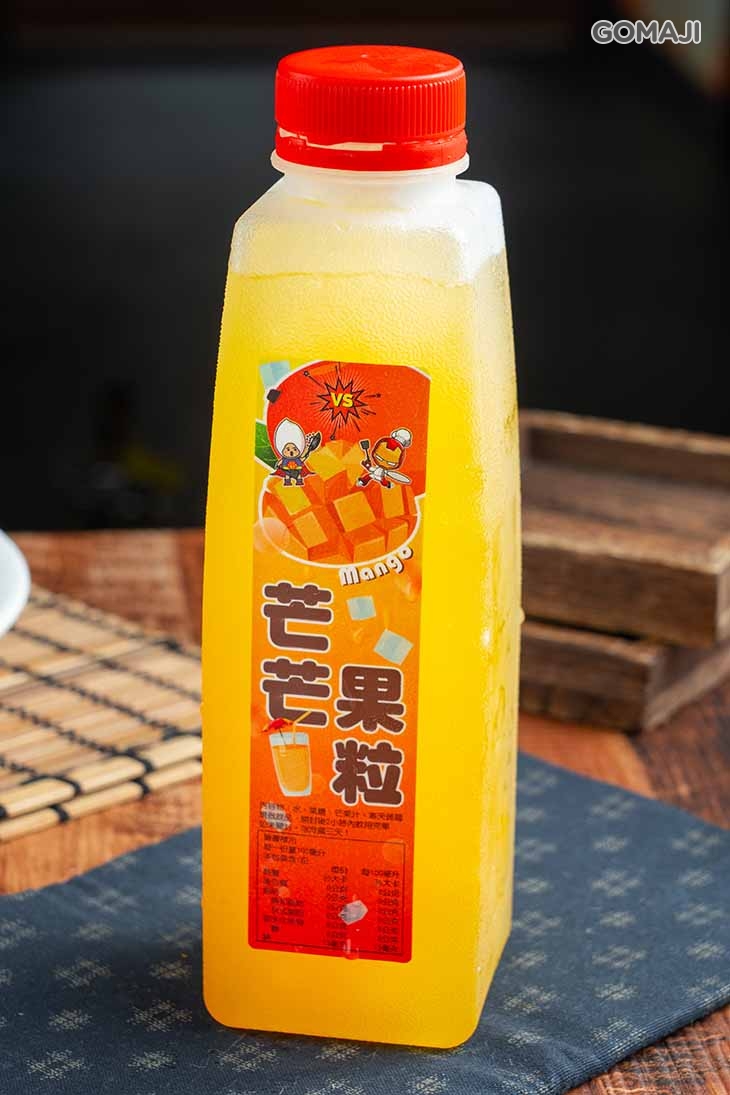 芒果果粒汁