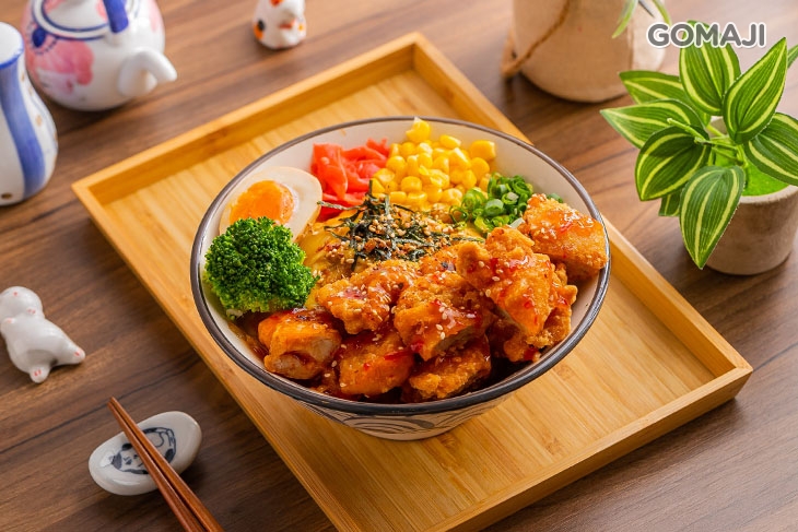 唐揚炸雞丼飯