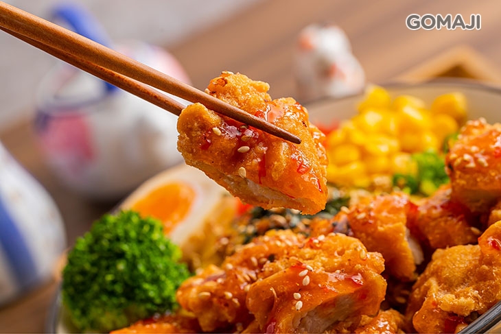 唐揚炸雞丼飯