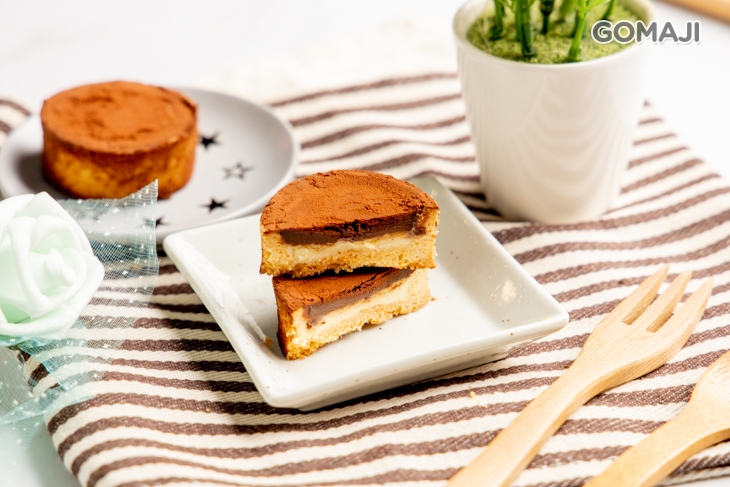 低溫生巧克力塔