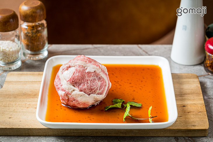 三杯月見和牛球