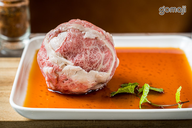 三杯月見和牛球