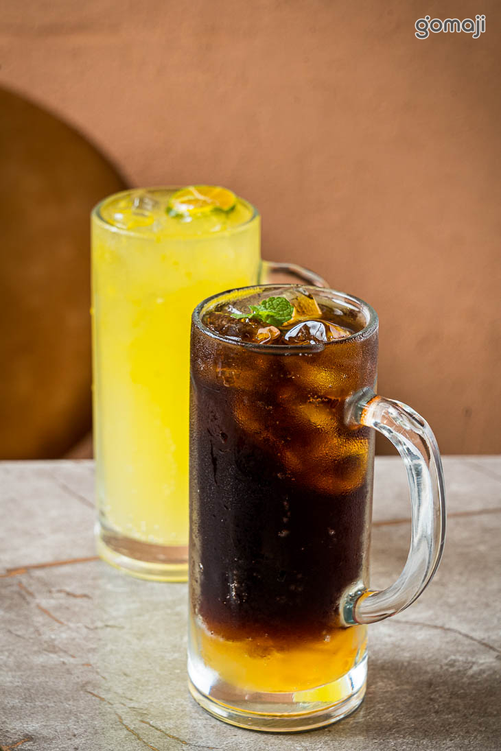 炸鴨胸配炸牛餅