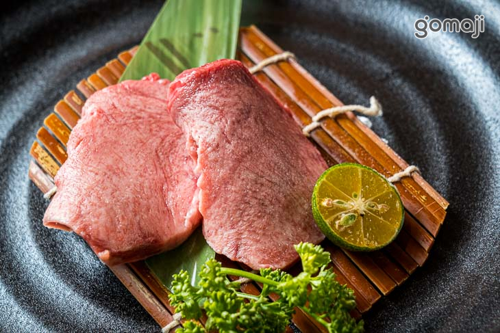 黑鑽厚炸和牛+薄切牛舌