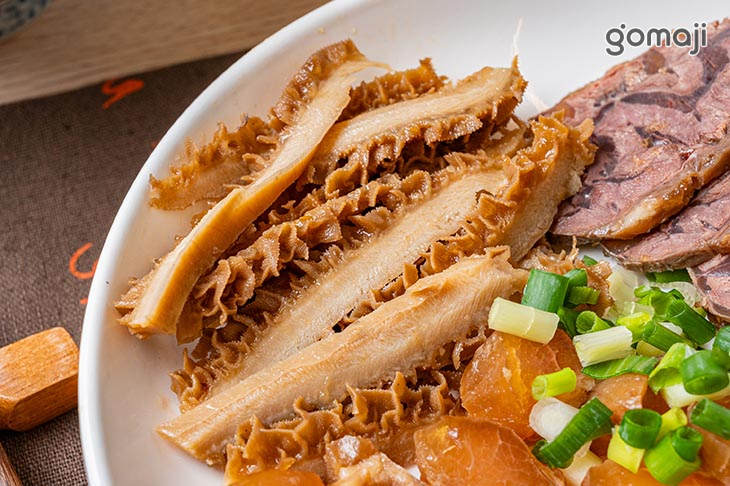 牛腱、牛肚、牛筋滷味拼盤