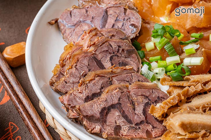 牛腱、牛肚、牛筋滷味拼盤