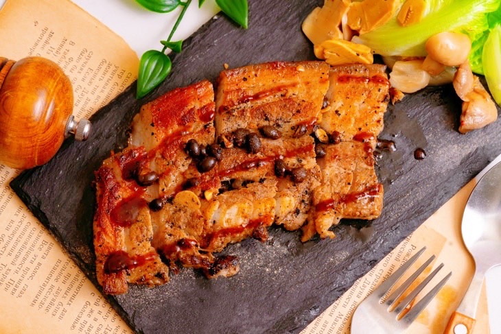 獨家赤蔥烤五花肉