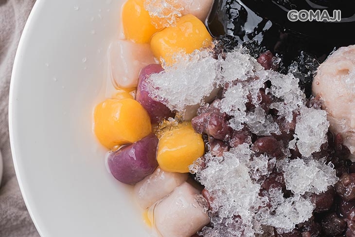 雙芋冰嫩仙草凍