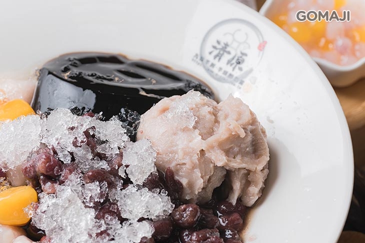 雙芋冰嫩仙草凍