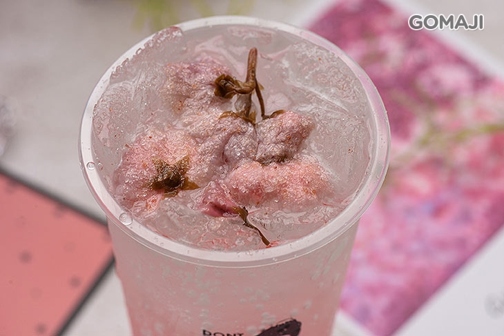 櫻花荔枝氣泡飲