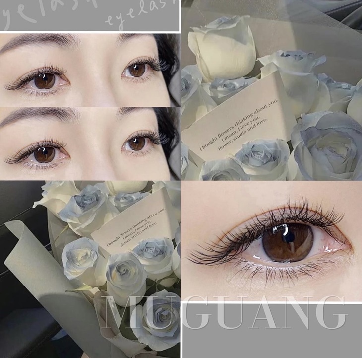 浪漫編織人魚花款-編織款300根美睫嫁接