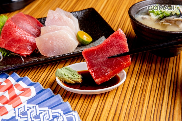 鮪魚天身生魚片