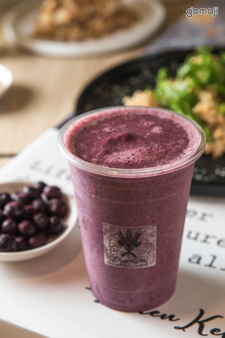 藍莓優格燕麥果昔