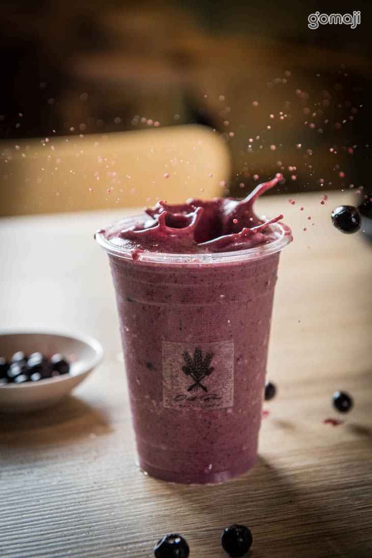 藍莓優格燕麥果昔