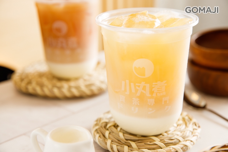 朝露綠茶牛乳(M)