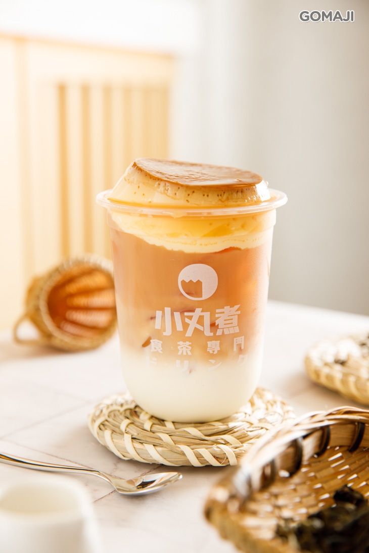 銀波布丁奶茶