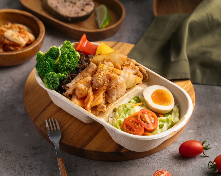 韓風泡菜豬肉飯