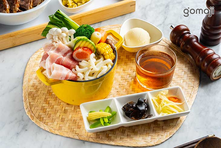 元氣豚蔬烏龍麵