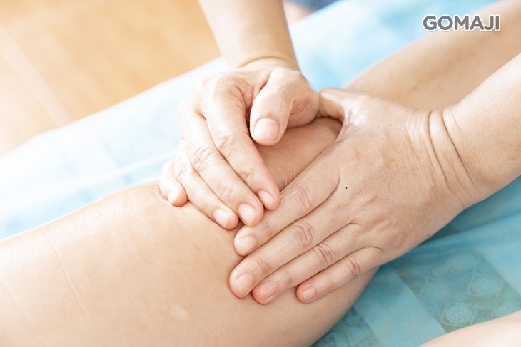 前大小腿與腹部循環連結順暢代謝