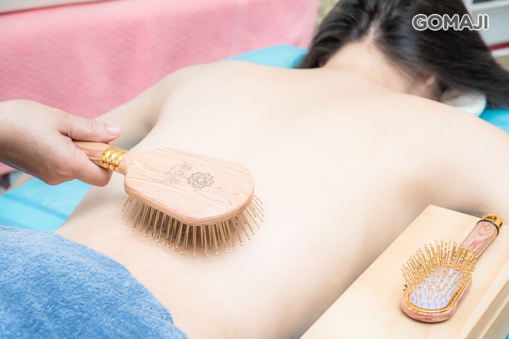 湯の花能量24K魔法梳全身梳體(馬鞍/臀部微笑線/頭部/腿部/肩頸/腹部/手部 任選三)