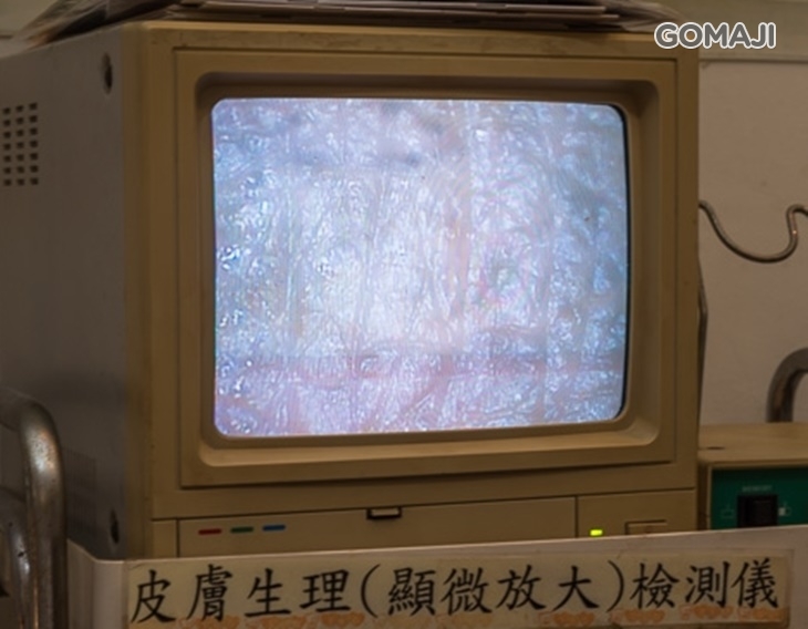 顯微肌膚放大檢測