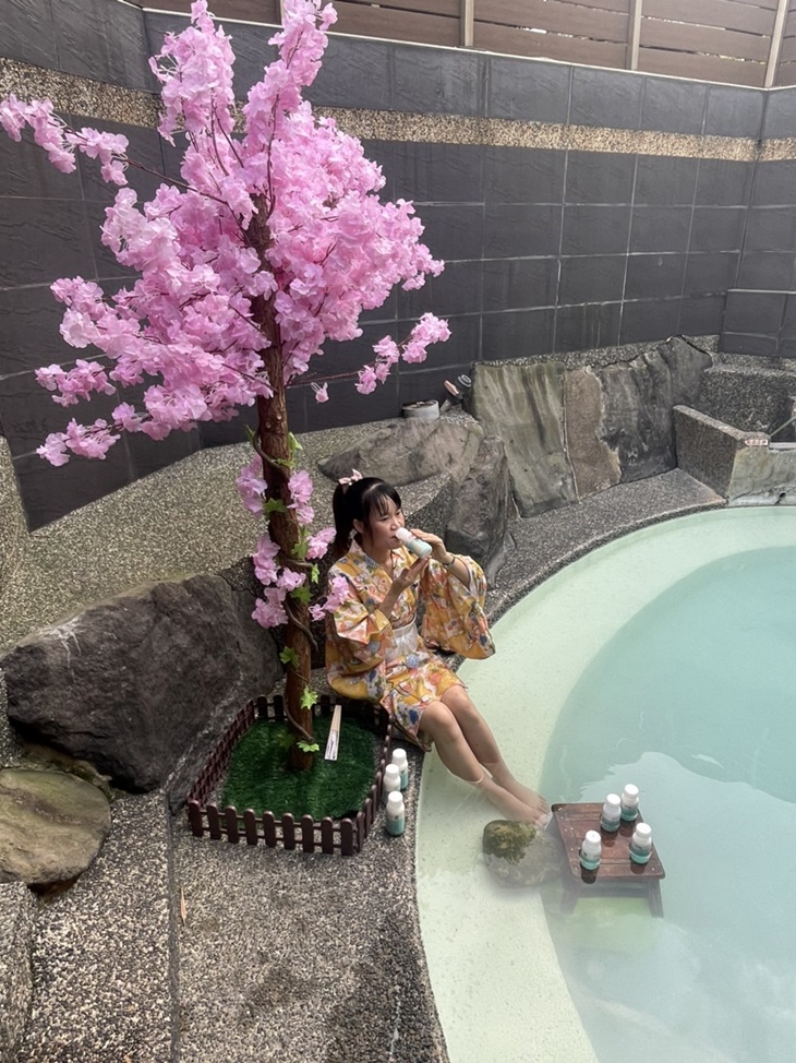 溫泉鮮奶