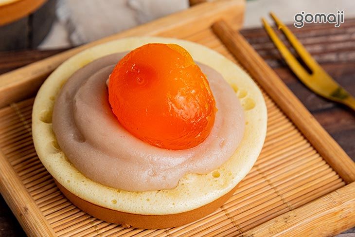 芋泥鹹蛋黃