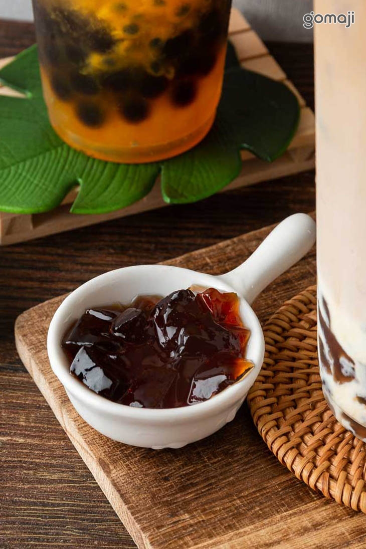 黑糖粉粿厚奶茶
