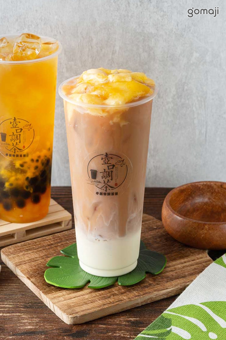 手作布丁厚奶茶