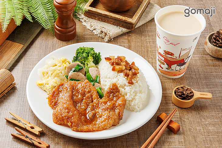 B.飲品+飯包過癮獨享餐