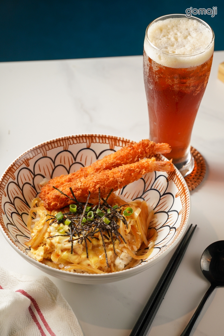 炸蝦蓋飯