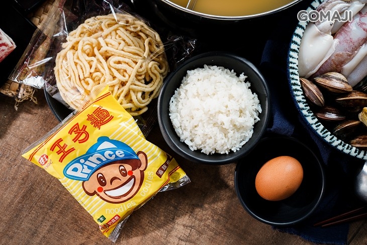 白飯/王子麵/鍋燒意麵/雞蛋