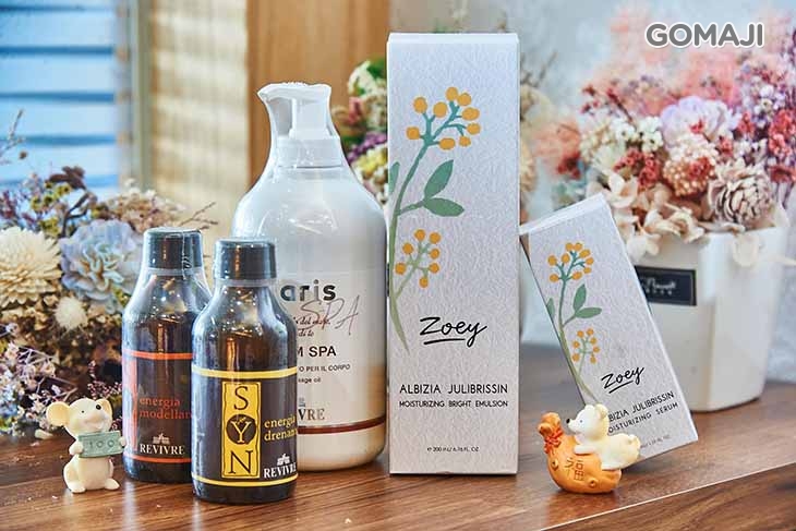 康玥美容舒活會館 使用產品