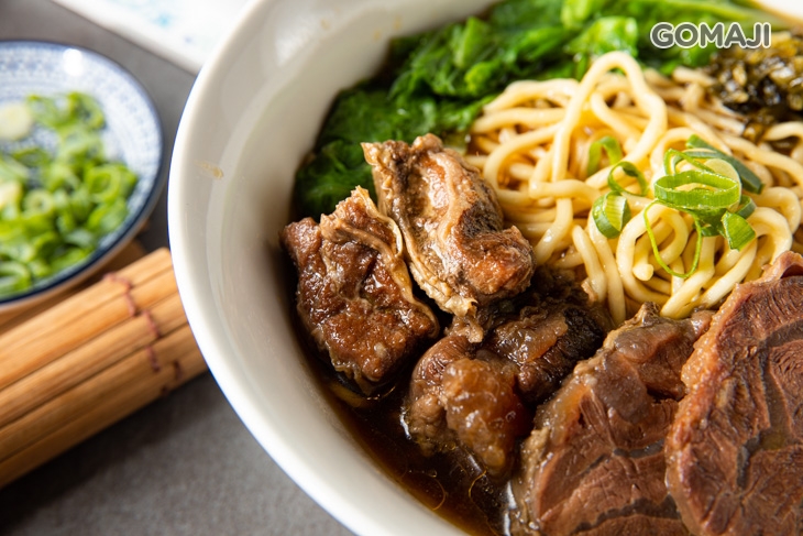 牛腱肉二寶麵+蘋果醋 