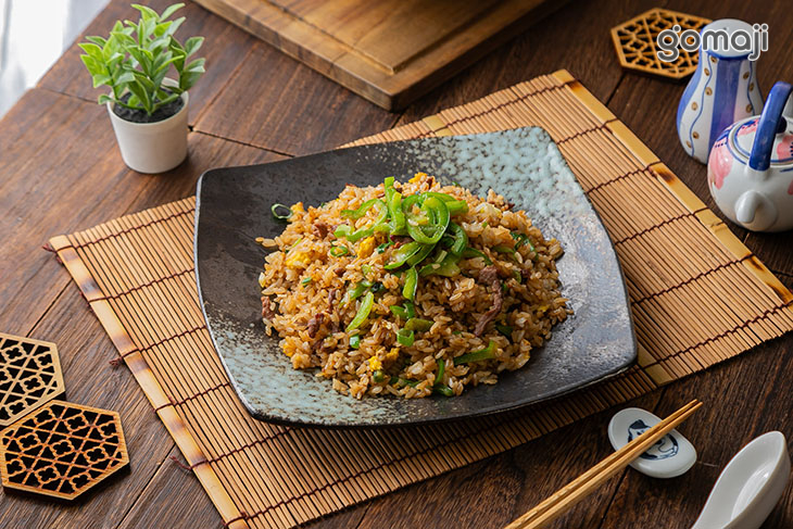 青椒牛肉炒飯